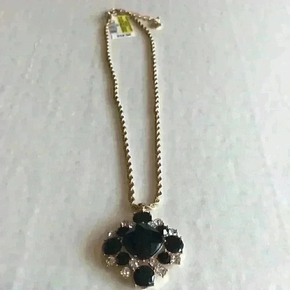 Charter Club new gold tone crystal cluster… - Picture 6 of 8